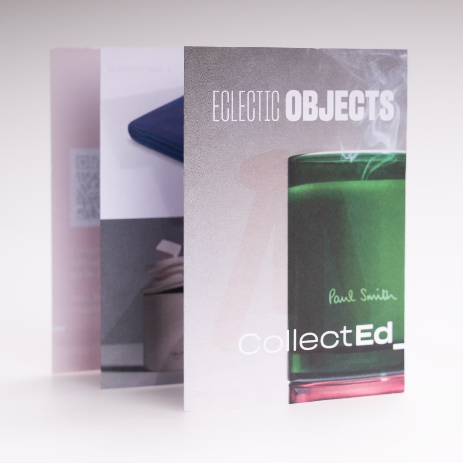 Communication visuelle CollectEd_ pour concept store design à Bruxelles, branding et mise en page