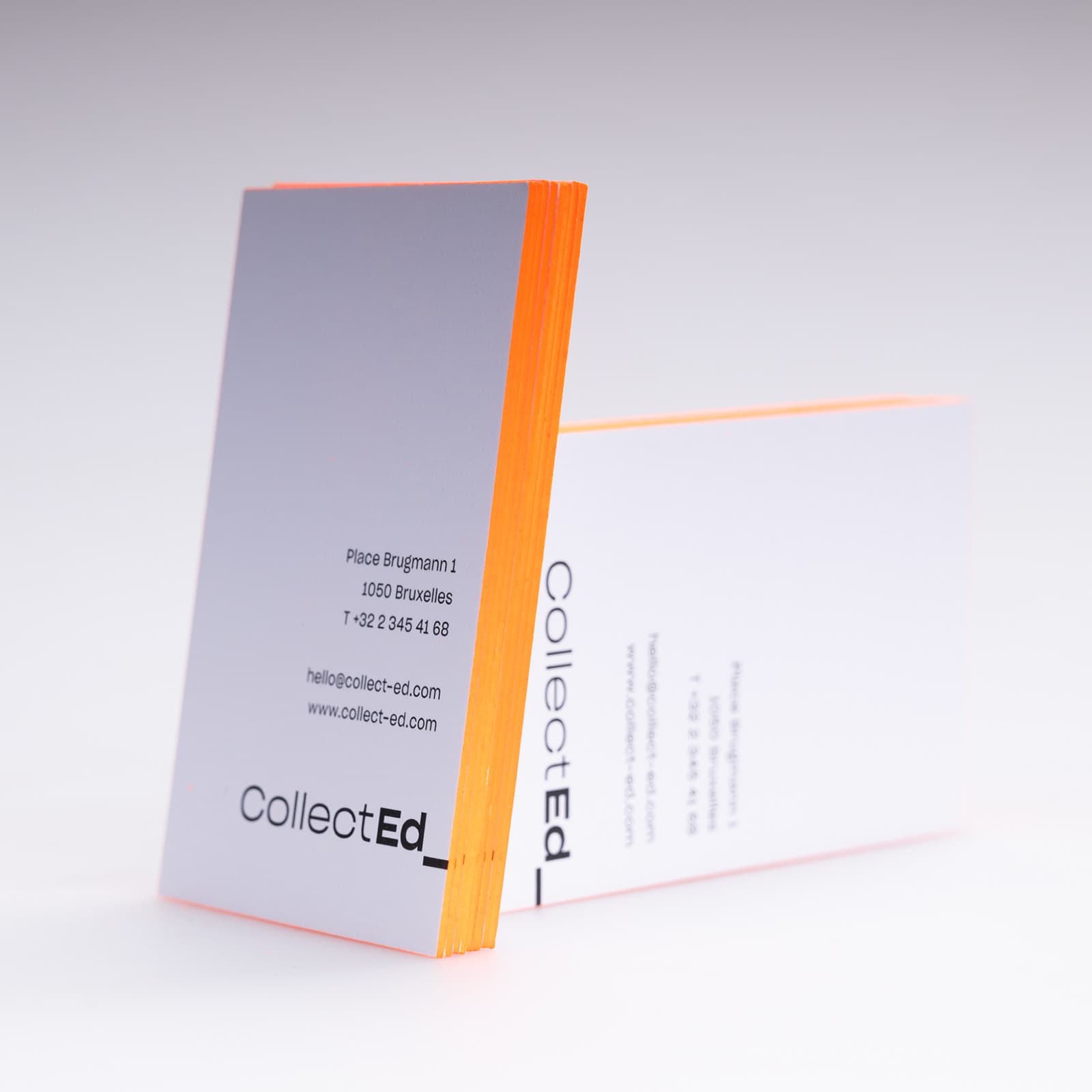 Identité graphique CollectEd_, concept store bruxellois spécialisé en objets de design contemporain