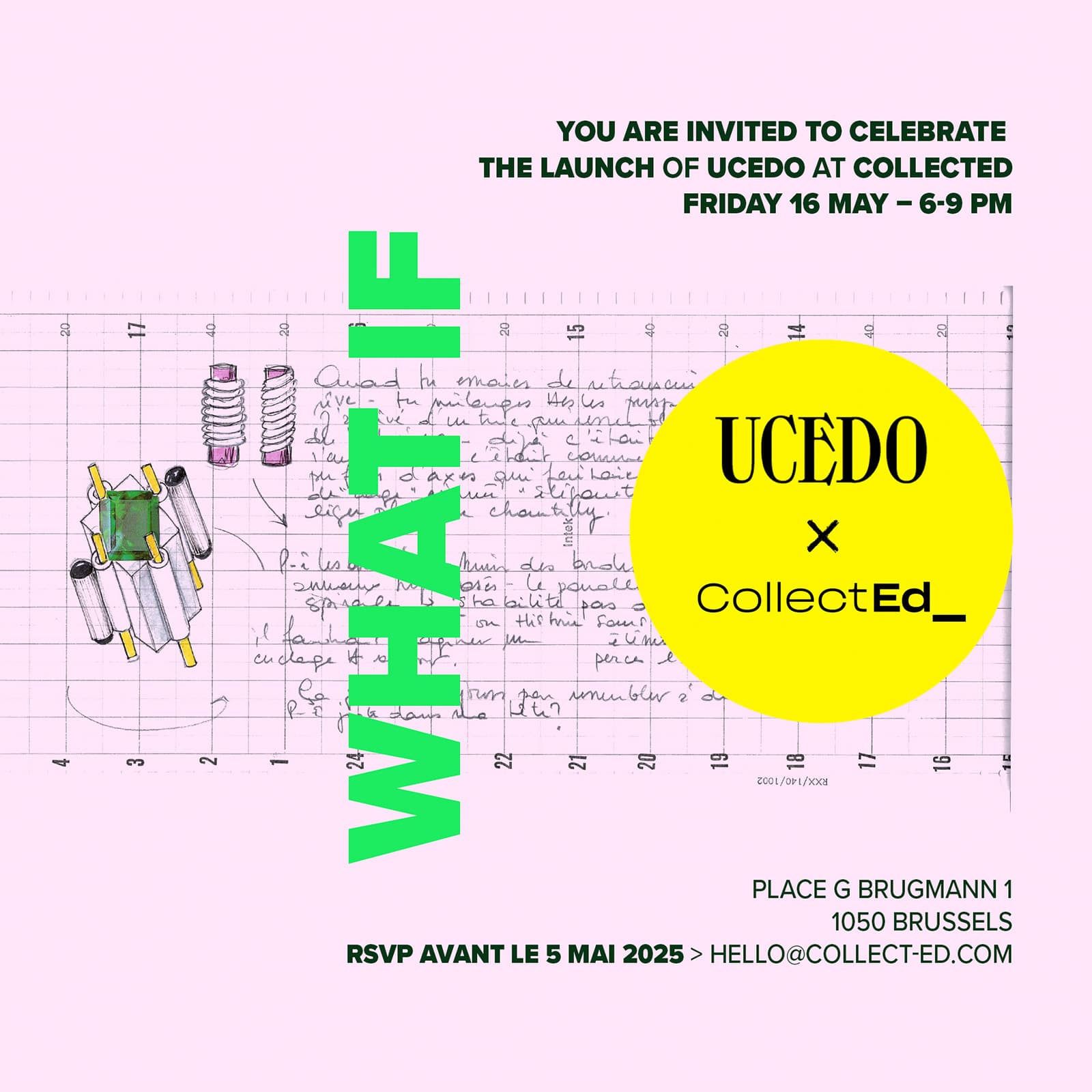 Graphisme et mise en scène visuelle CollectEd_, projet de branding réalisé par Flow Studio