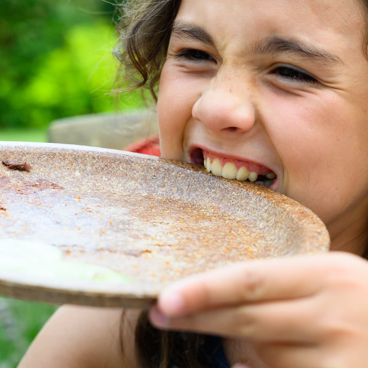 Assiettes comestibles